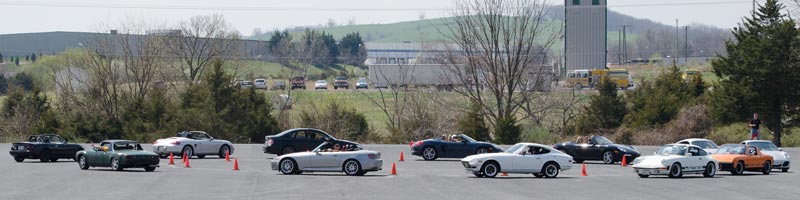 Skidpad drive-through photo