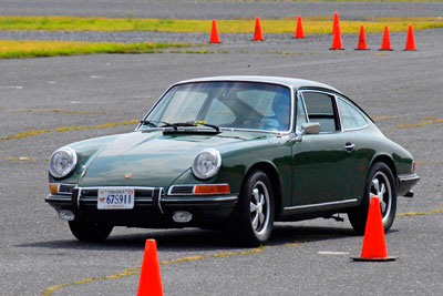 Photo of
Clint Shuler in his 1967 911S at Verona