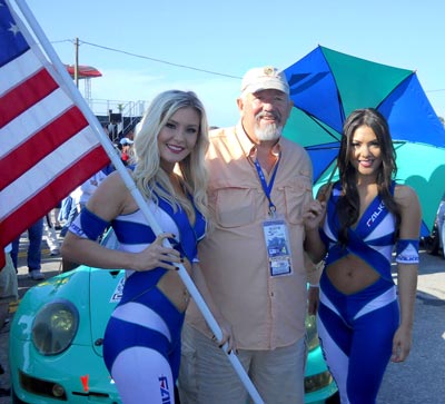 Greg enjoying Sebring 2013