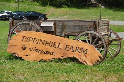 Photo of Pippin Hill Farm and Vineyards sign