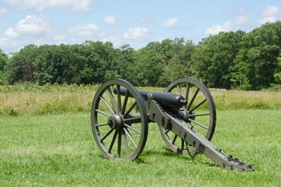 Cannon at Chancellorsville